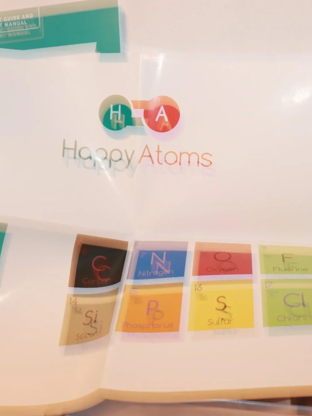 Happy Atoms Intro to Atoms & Molecules 17 Atoms set Experiment Kit homeschool